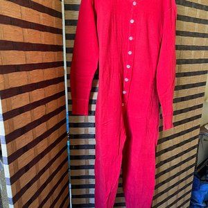 Doufold Vintage red union suit